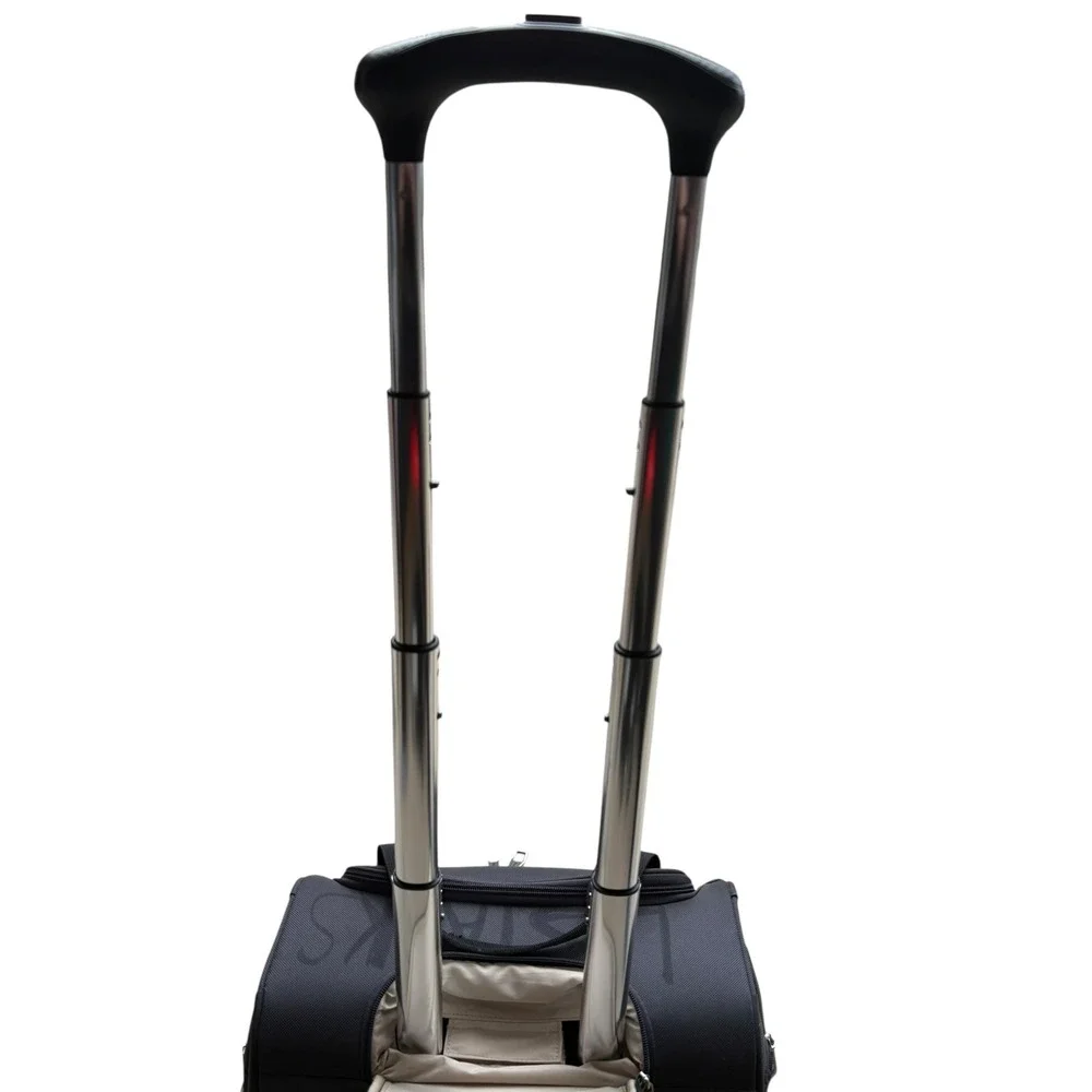 Travelpro Rolling‎ Underseat Carry On Bag Gray Luggage Telescoping Handle